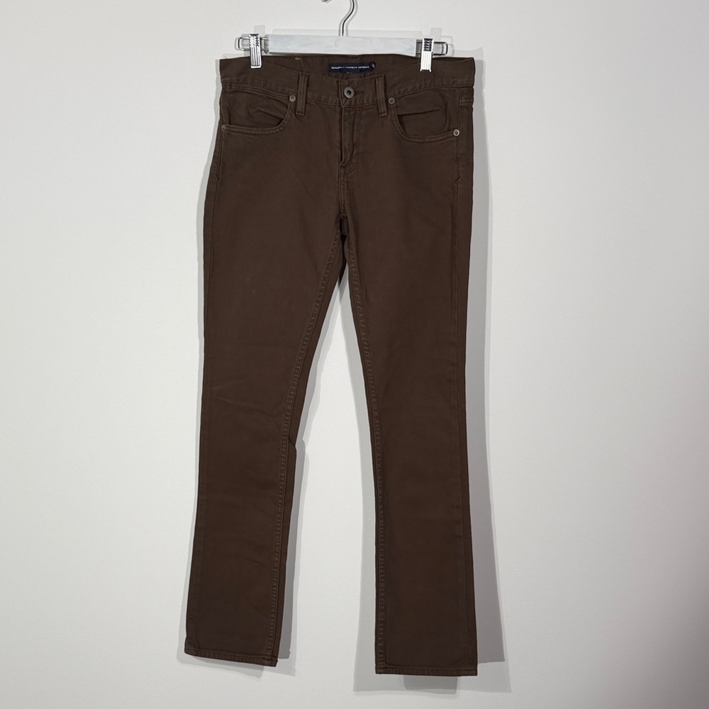 Ralph Lauren Women's Chocolate Straight Leg Jeans